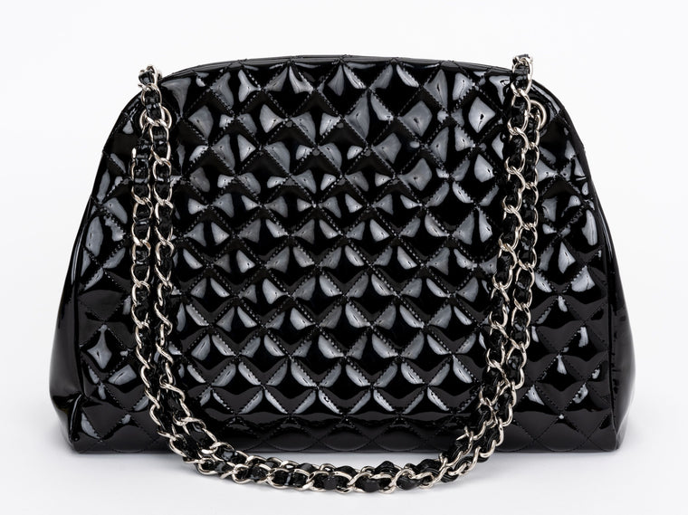 Chanel Patent Quilted Just Mademoiselle