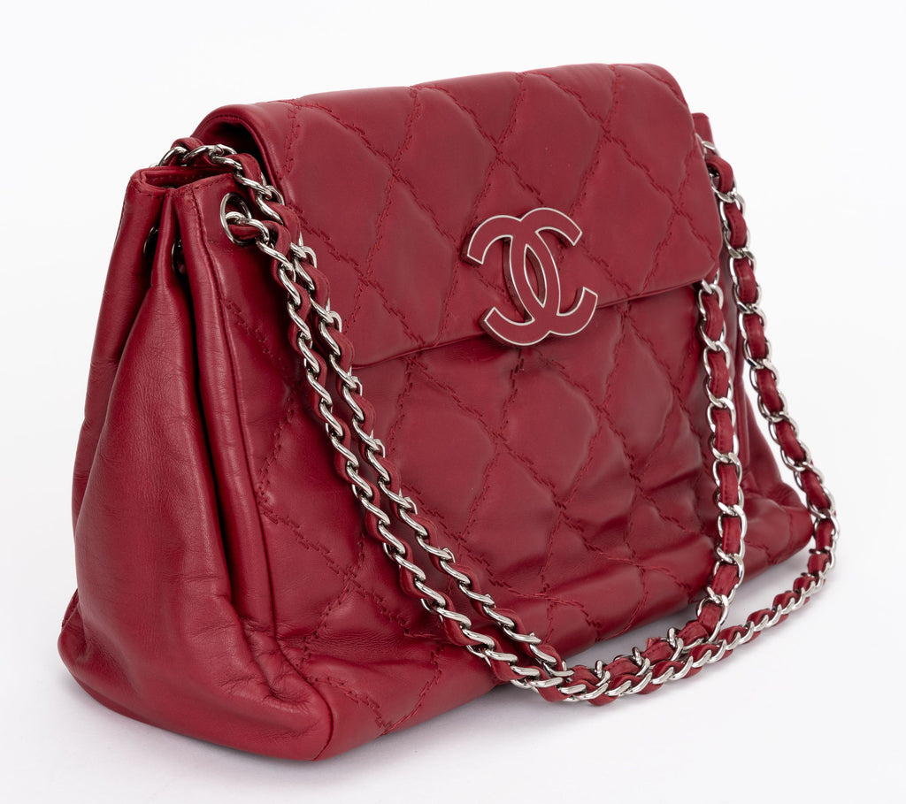 Chanel Quilted Hampton Flap Tote