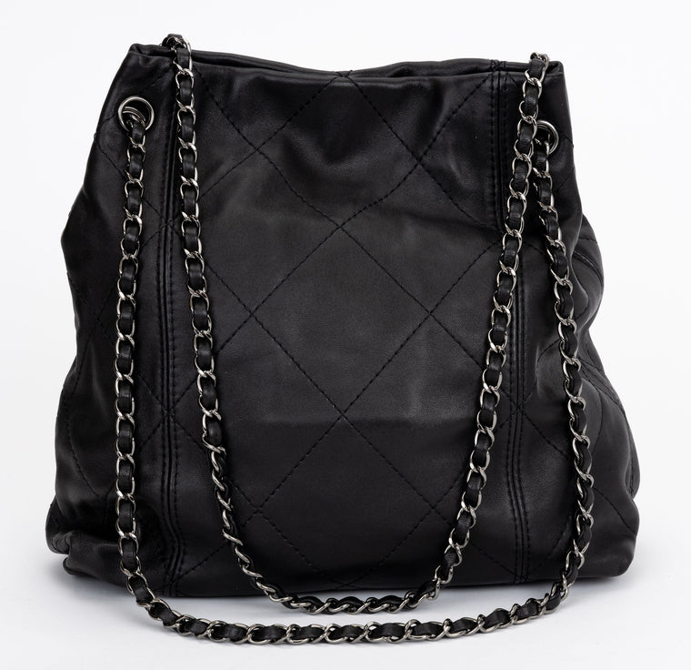 Chanel Black Soft Touch Tote