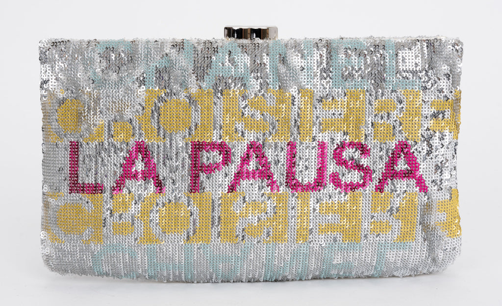 Chanel Sequin Embroidered La Pausa Bag