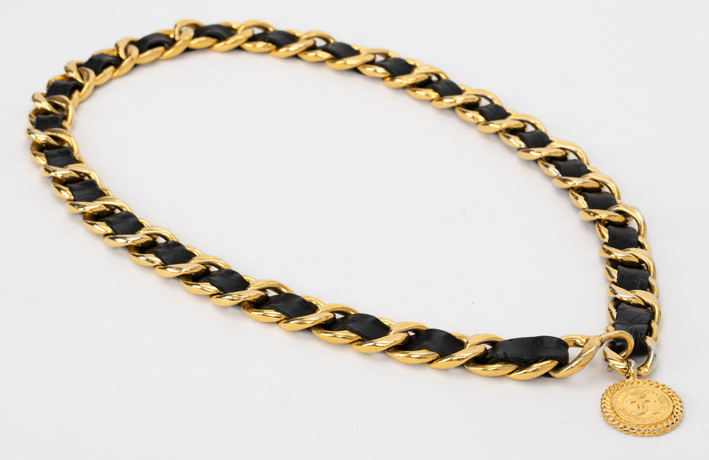 Chanel 80s CC Medallion Belt/Necklace