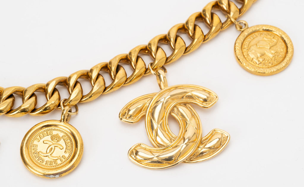Chanel Iconic Collectible 12 Charm Belt