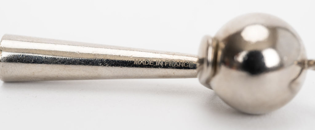 Hermès Palldium Whistle Charm