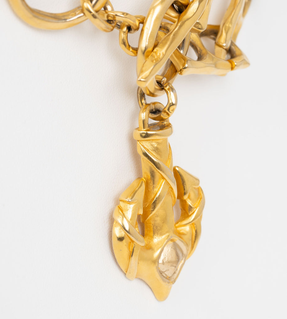 Karl Lagerfeld 80s Double Chain Necklace