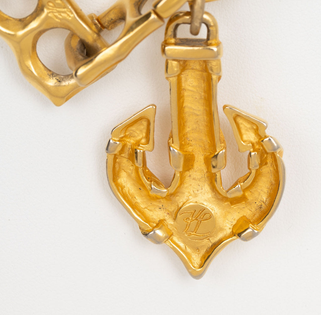 Karl Lagerfeld 80s Double Chain Necklace