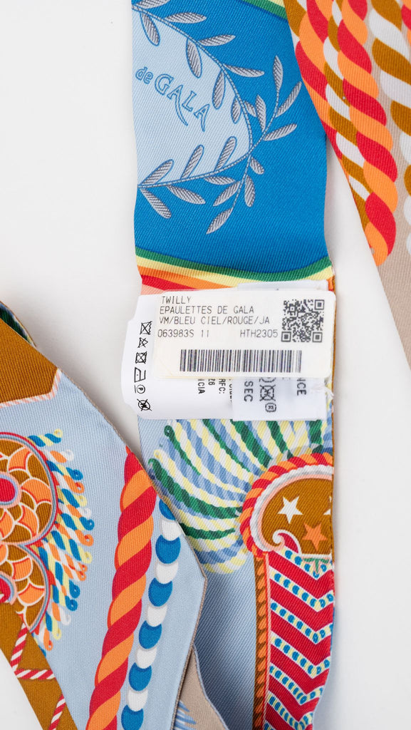 Hermes "Epaulettes De Gala" Twilly Medor