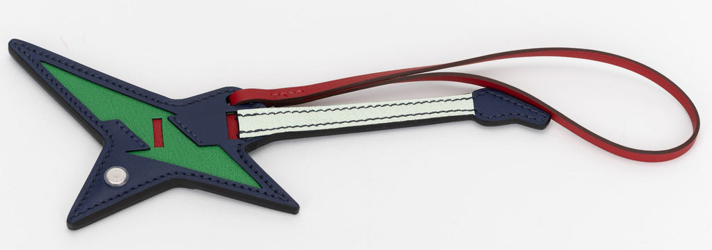 Hermès Guitar Charm Bag w/Pick Tadelakt