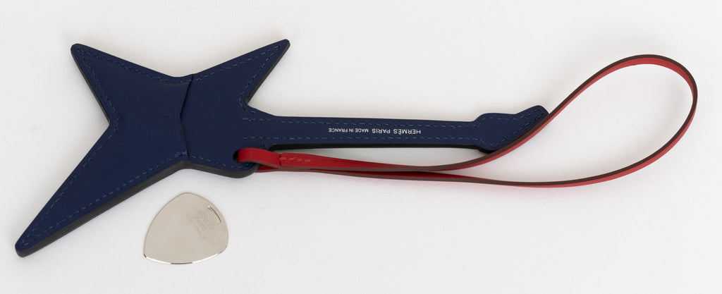 Hermès Guitar Charm Bag w/Pick Tadelakt