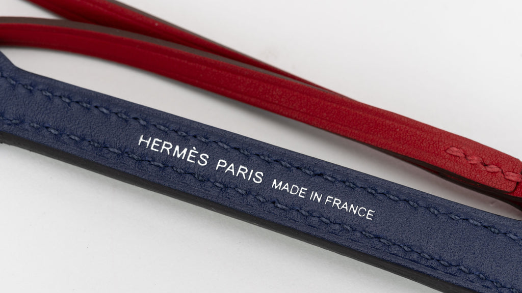 Hermès Guitar Charm Bag w/Pick Tadelakt