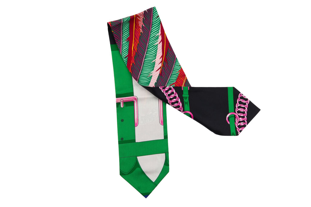 Hermès Double Face Silk Ascot