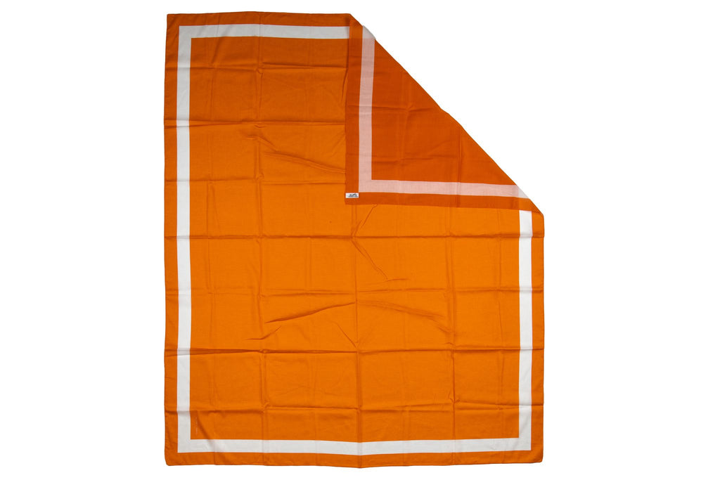 Hermès New Rust Cotton Beach Sarong