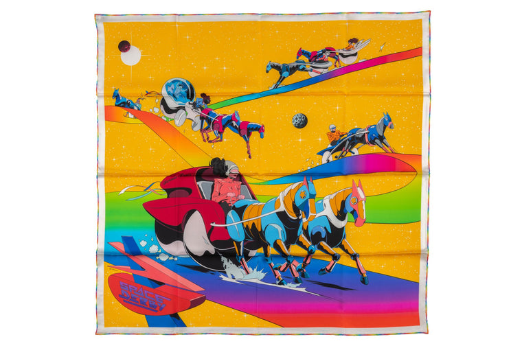 Hermes New Space Derby Scarf