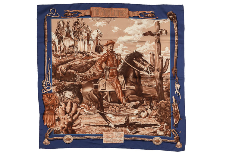 Hermes The Pony Express Scarf