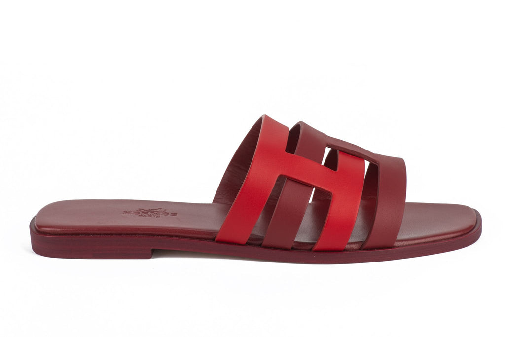 Hermès New Amore Sandal Rouge Grenat