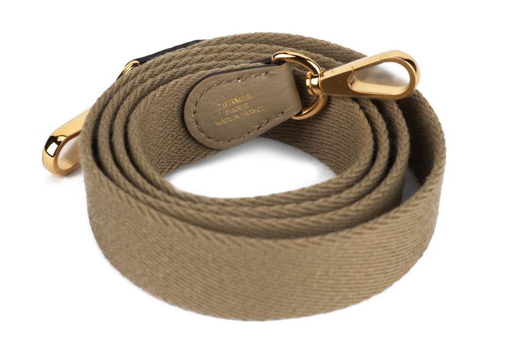 Hermès New Sage Mini Evelyne Gold