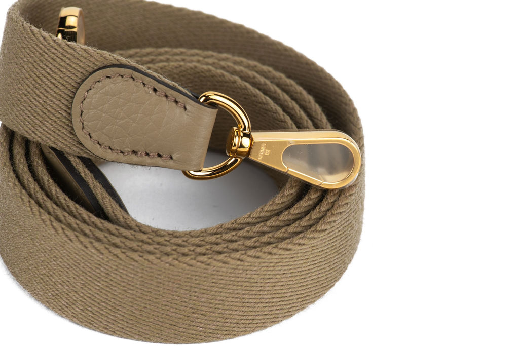 Hermès New Sage Mini Evelyne Gold