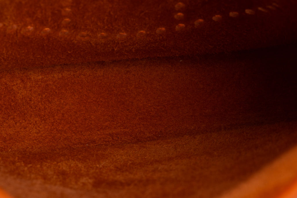 Hermès New Orange Mini Evelyne Gold