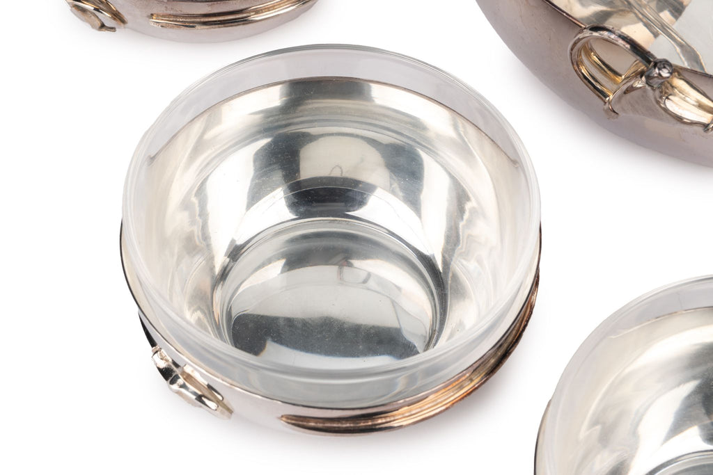 Gucci Rare Silver Crystal Punch Set