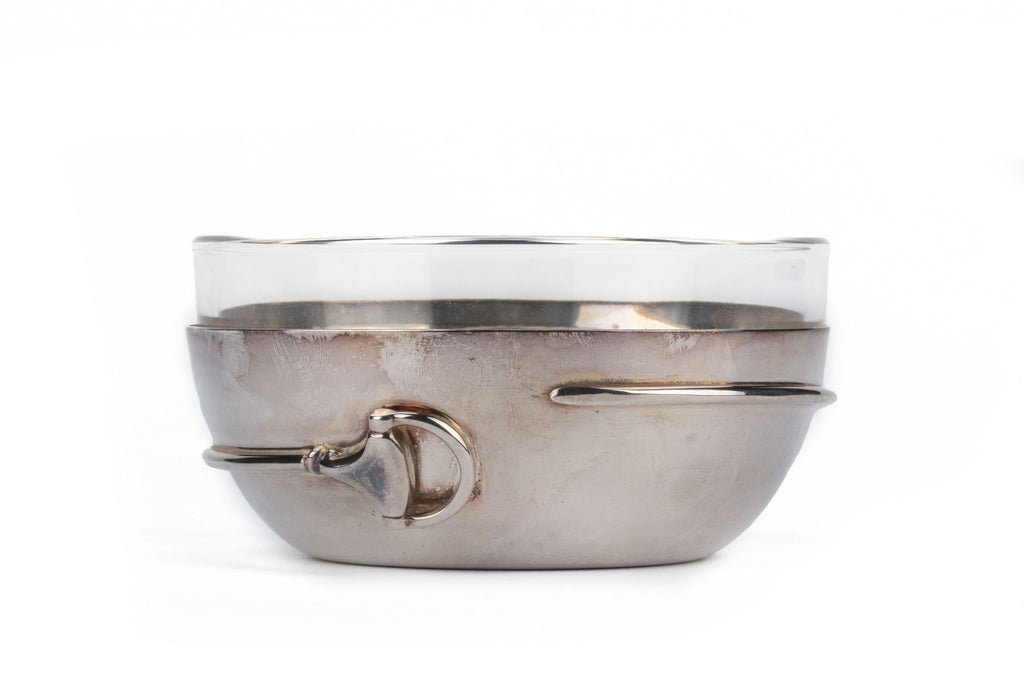 Gucci Rare Silver Crystal Punch Set