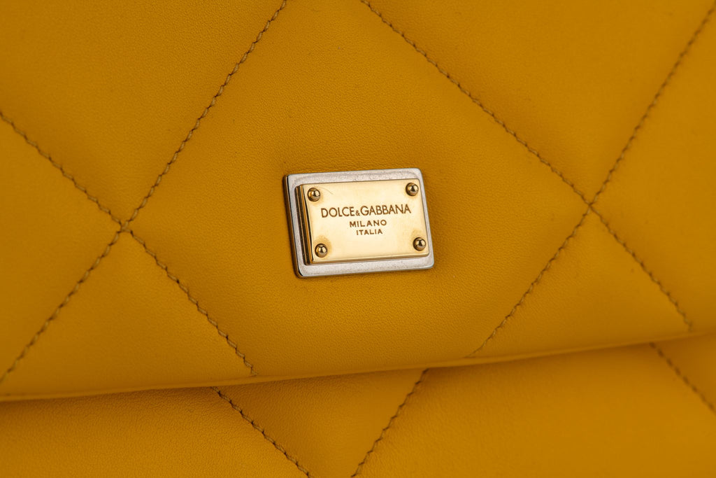 Dolce & Gabbana New Yellow Sicily Bag