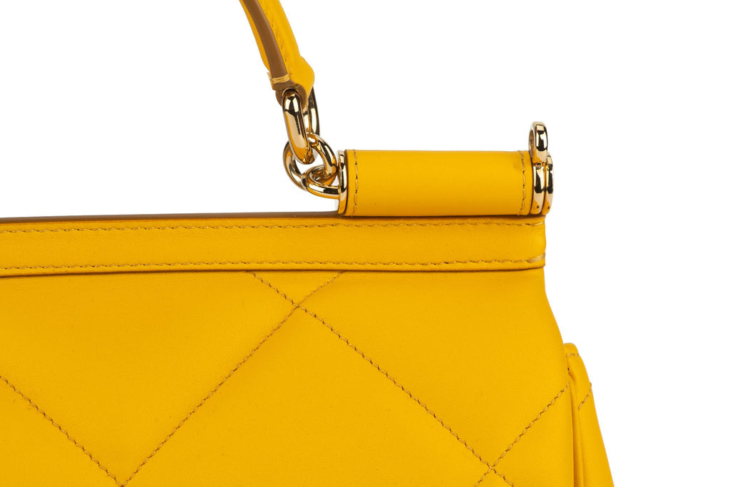 Dolce & Gabbana New Yellow Sicily Bag