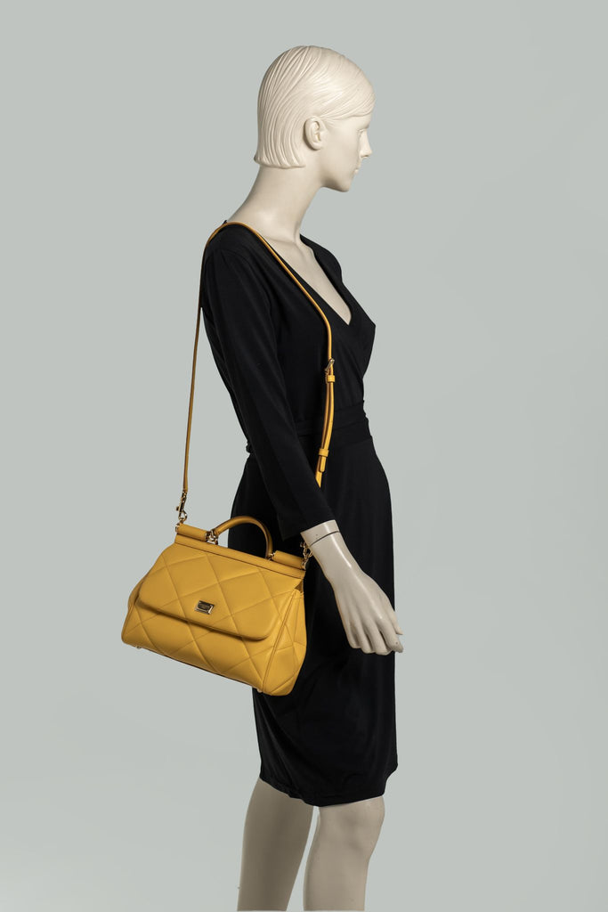 Dolce & Gabbana New Yellow Sicily Bag