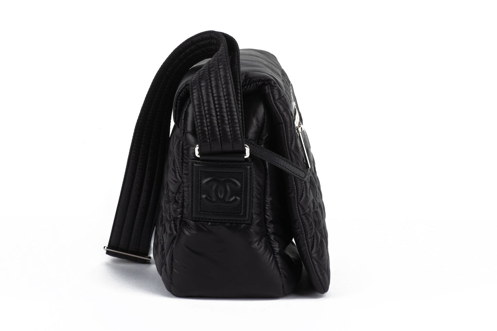 Chanel Black Coco Cocoon Cross Body Bag