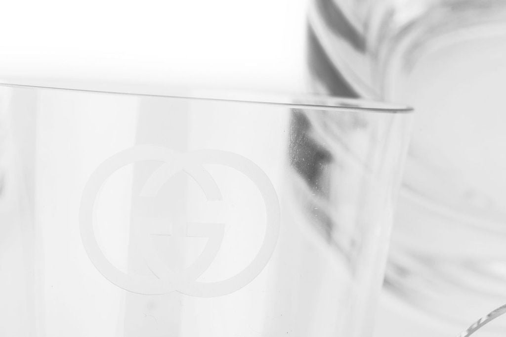 Gucci Vintage Caraffe Tumblers Logo Set