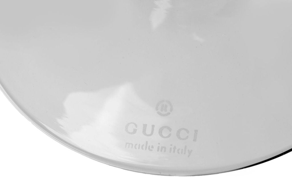 Gucci Set Of 5 Crystal Martini Glasses