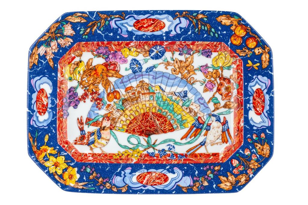 Hermès Pierres d'Orient Serving Platter