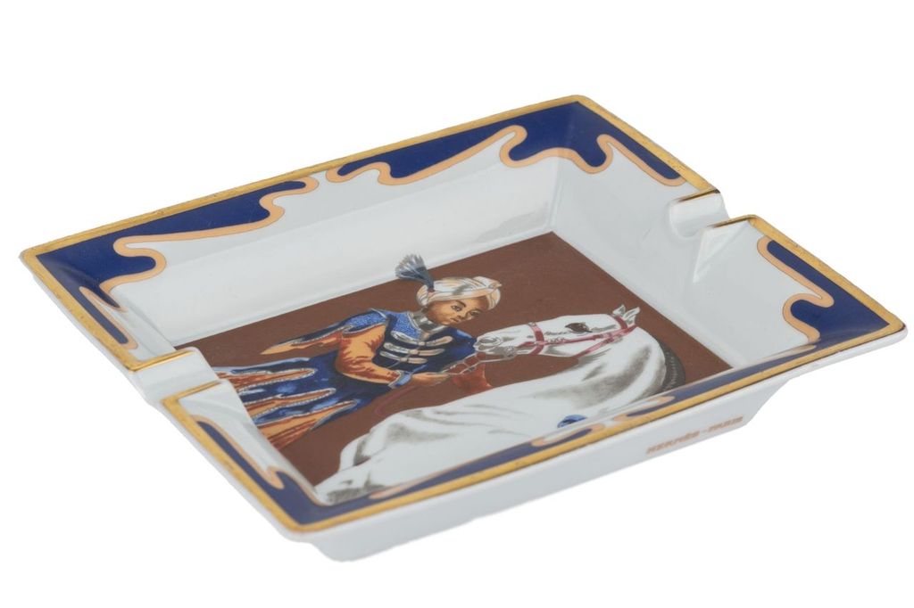 Hermès Cheval Turc Porcelaine Ashtray