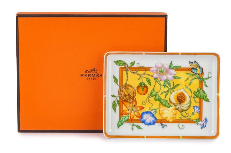 Hermès La Siesta Plate With Box