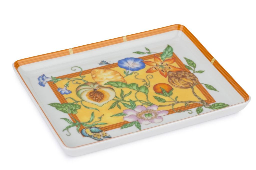 Hermès La Siesta Plate With Box