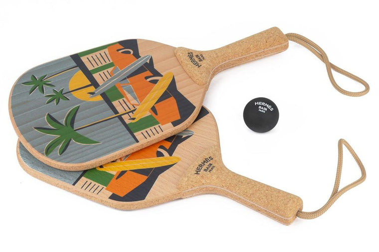 Hermès Set of 2 BNIB Beach Rackets