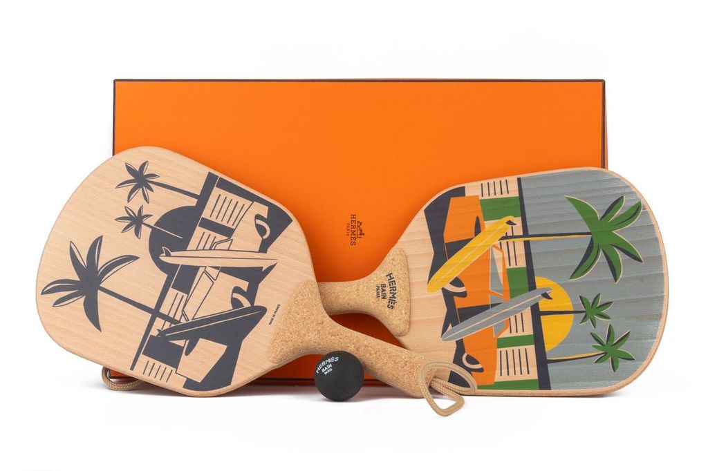 Hermès Set of 2 BNIB Beach Rackets