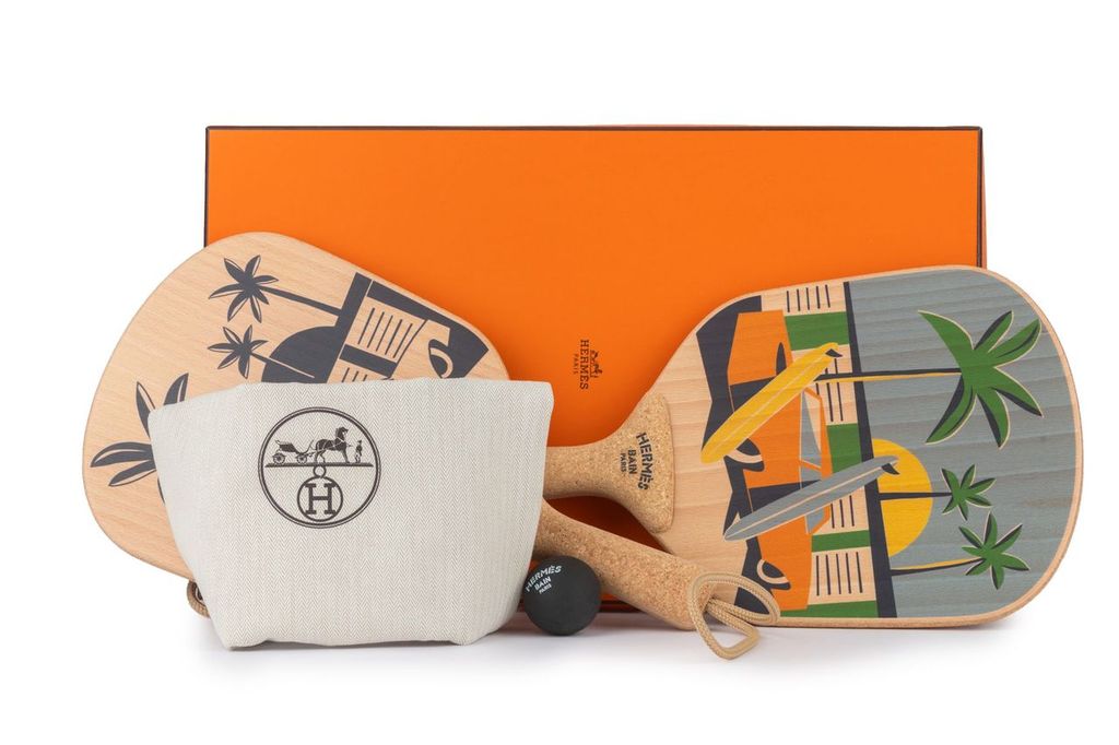 Hermès Set of 2 BNIB Beach Rackets