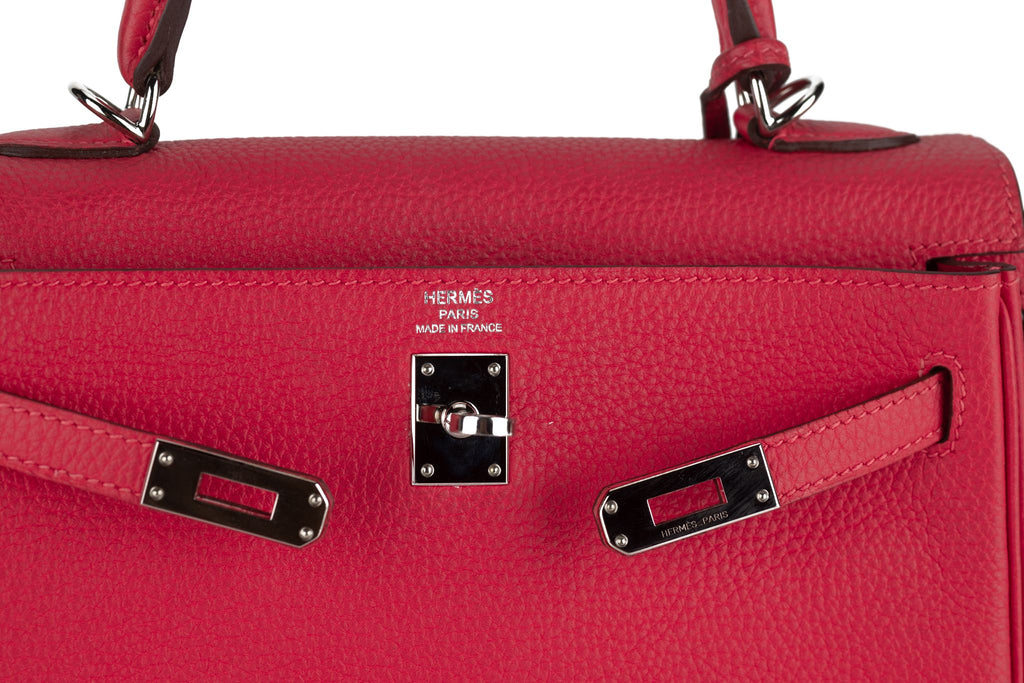 Hermès Kelly 25 Retour Togo Bouganvillea