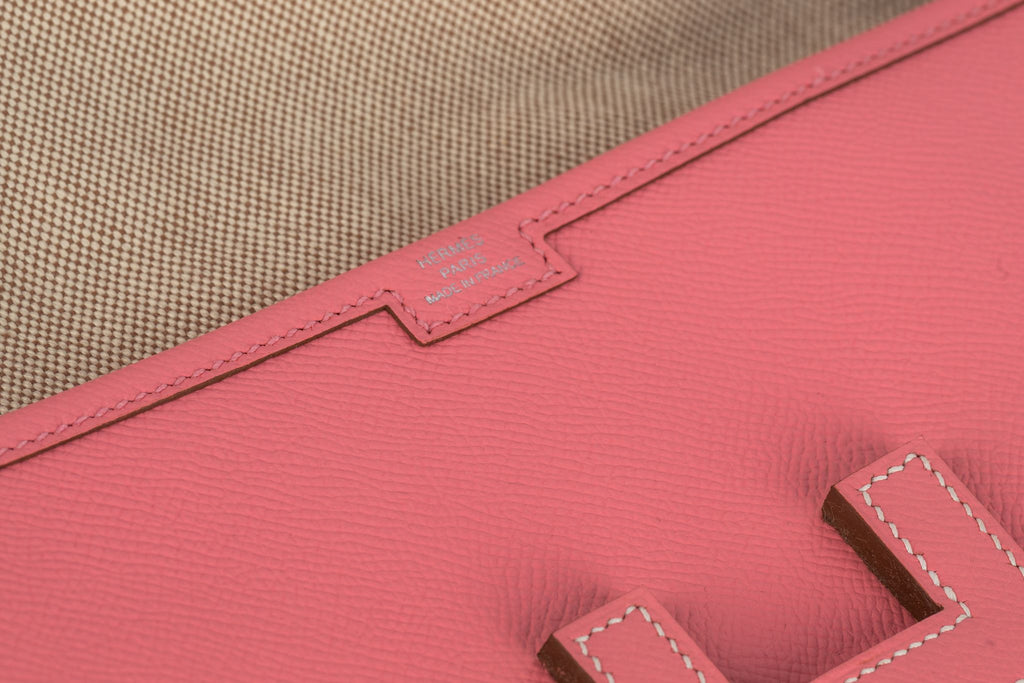Hermès Jige Elan 29 Clutch Rose Confetti