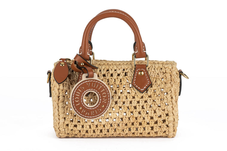 Louis Vuitton New Nano Raffia Speedy
