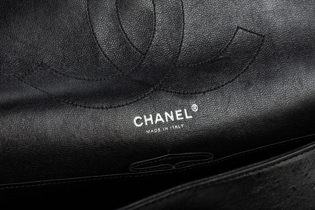 Chanel Black Reissue Double Flap Bag 227