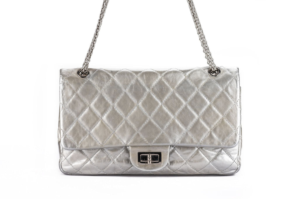 Chanel Reissue Flap Jumbo Silver