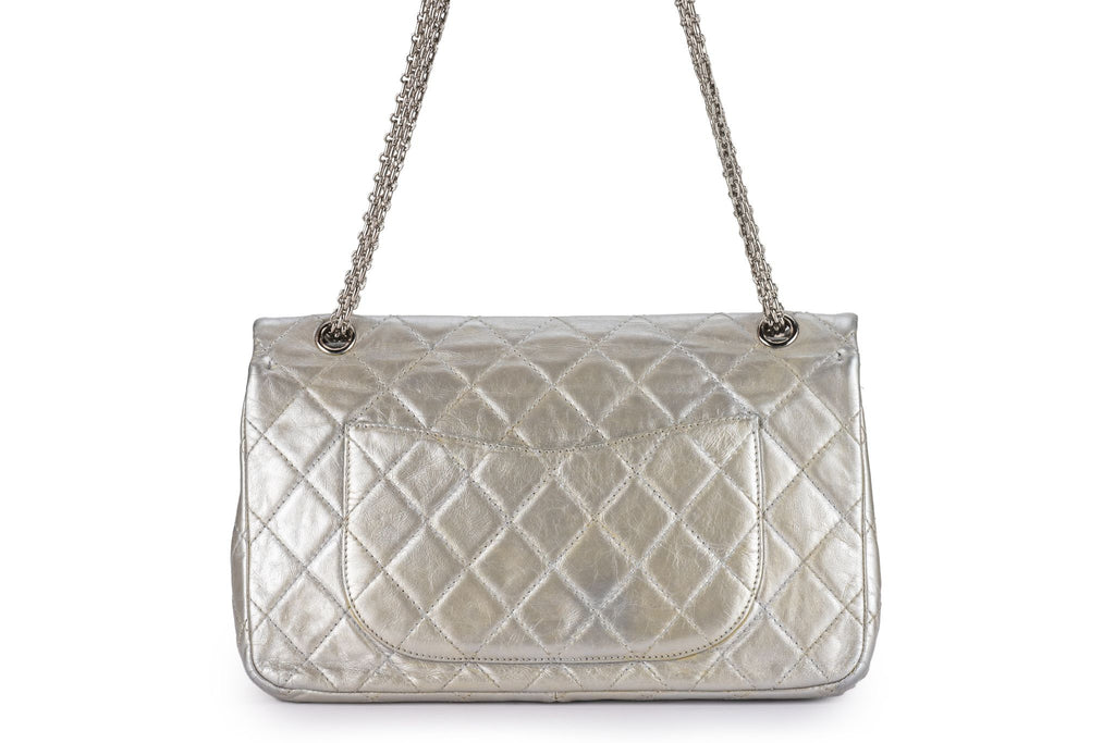 Chanel Reissue Flap Jumbo Silver