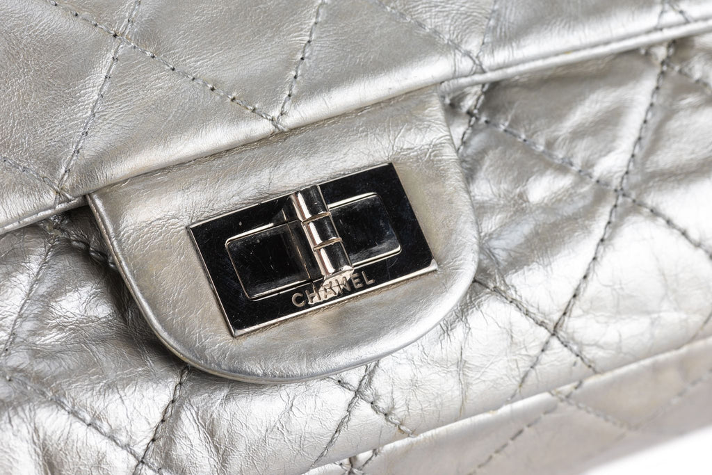 Chanel Reissue Flap Jumbo Silver