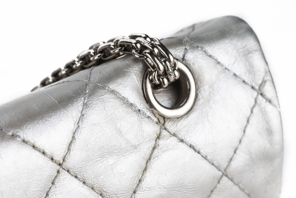 Chanel Reissue Flap Jumbo Silver