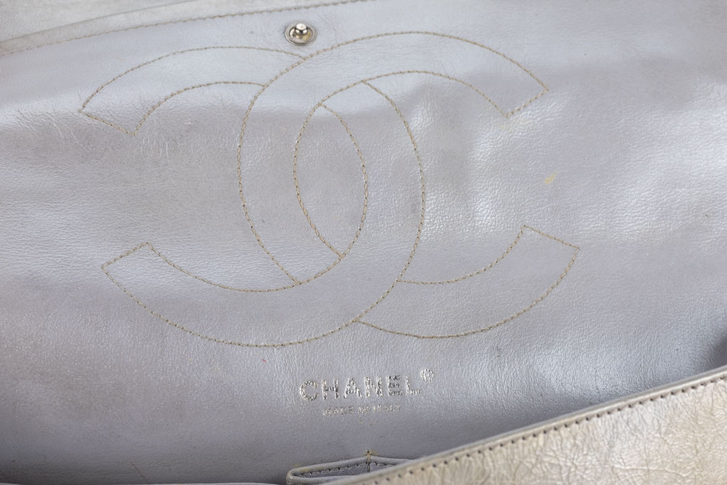 Chanel Reissue Flap Jumbo Silver