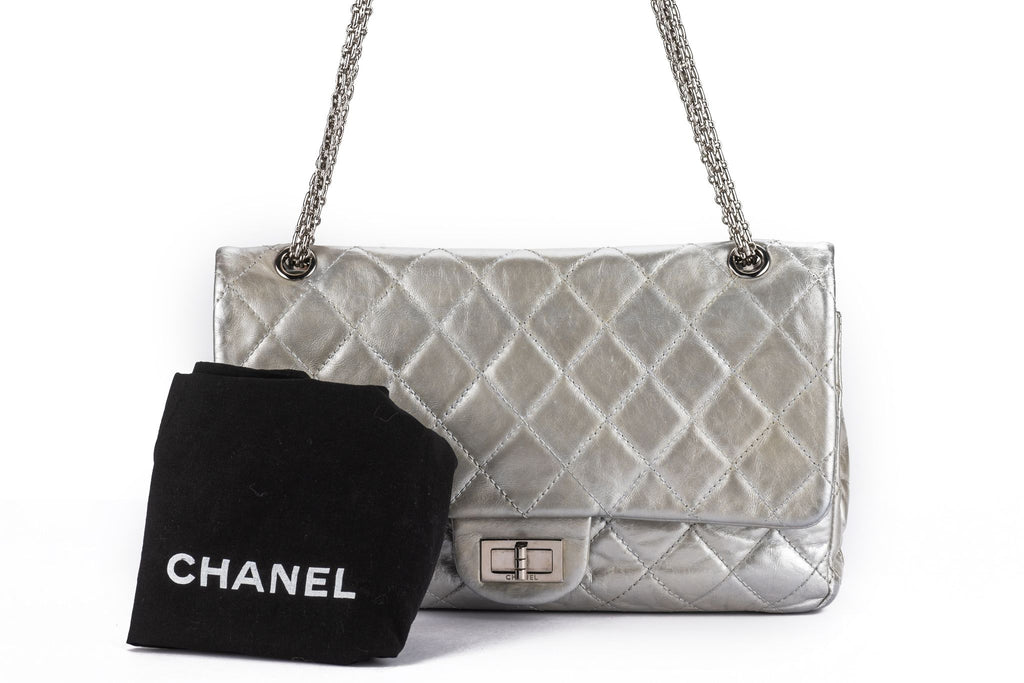 Chanel Reissue Flap Jumbo Silver