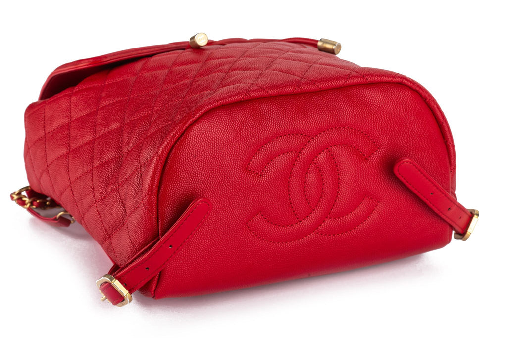 Chanel Caviar Quilted Filigree Backpack