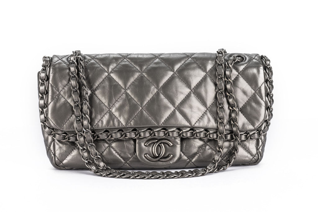 Chanel Platinum Chain Me Flap Bag