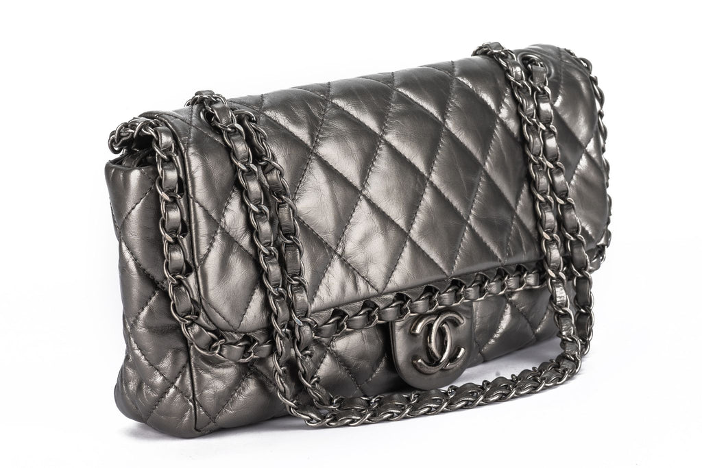 Chanel Platinum Chain Me Flap Bag