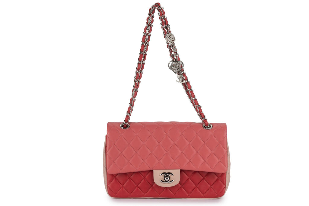 Chanel Med Valentine Single Flap Bag Tri